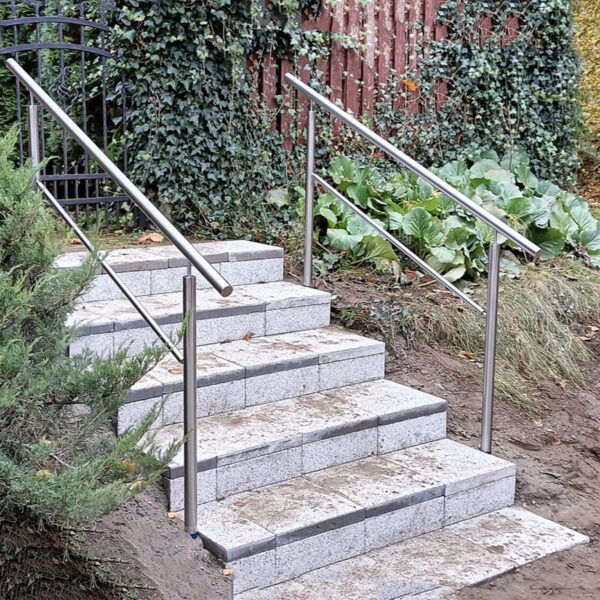 Balustrada schodowa prosta  600x600